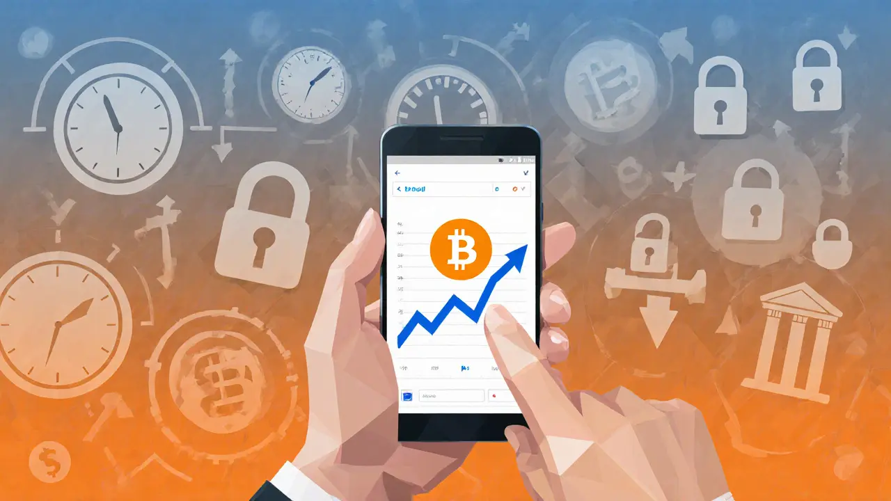 Korean trader with crypto chart blocked by transfer restrictions