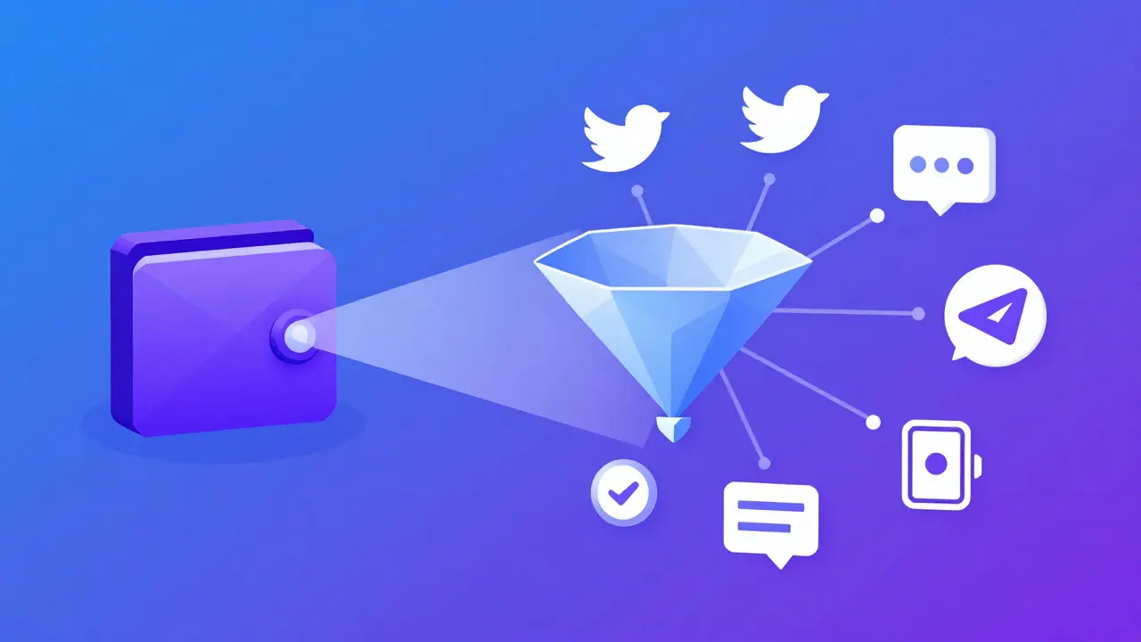 Low poly illustration showing passive wallet snapshots and active social tasks for APENFT airdrop qualification.