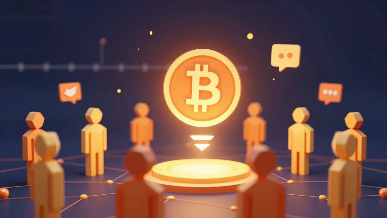 Low poly crypto airdrop distribution to geometric users